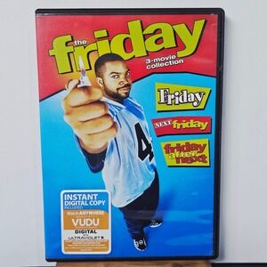 Friday 3 Movie Collection DVD Box Set Ice Cube Comedy‎ Film Series Next After